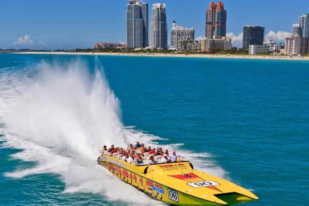 Miami Speedboat Sightseeing Tour